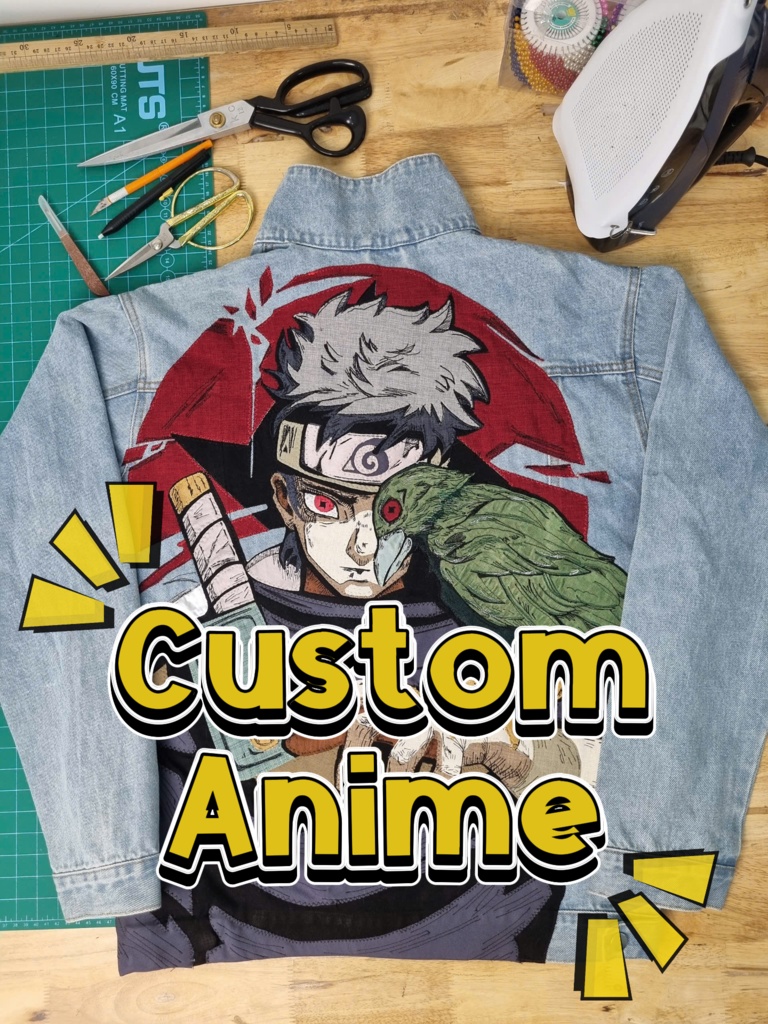 オーダーメイド アニメジャケット｜カスタム制作・ハンドメイド（画像持ち込みOK)