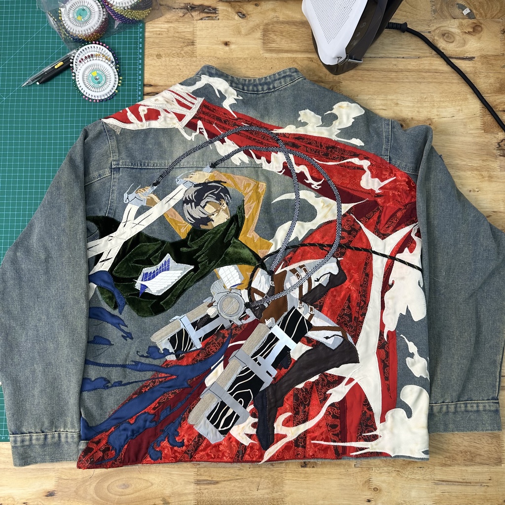 進撃の巨人｜リヴァイ兵長 立体機動 ハンドメイドパーカー / ジャケット（限定10着）