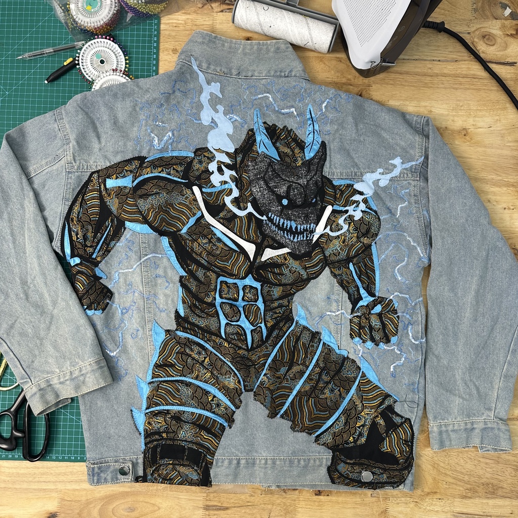 怪獣変身ジャケット|人間を超える力を宿したハンドメイドカスタムアウター