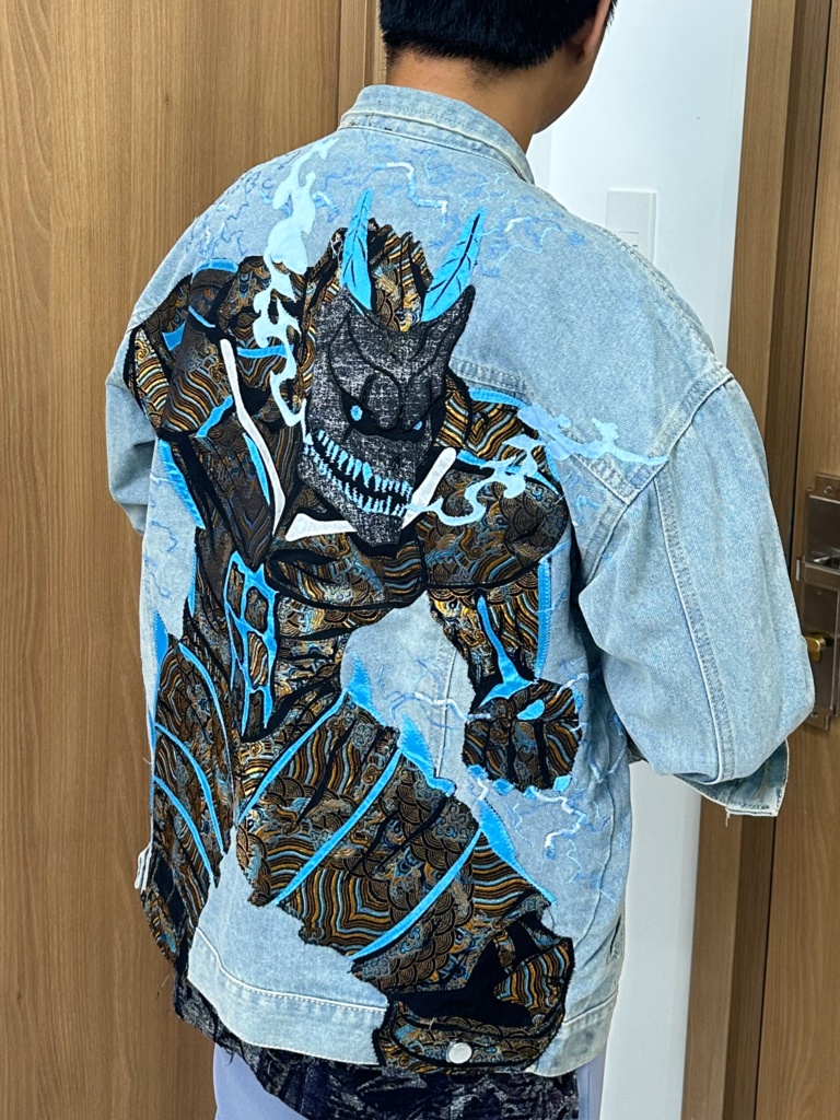 怪獣変身ジャケット|人間を超える力を宿したハンドメイドカスタムアウター