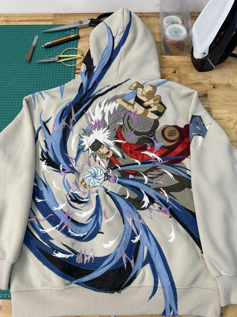 自来也トリビュートジャケット|伝説の師へのオマージュ・ハンドメイドカスタムアウター