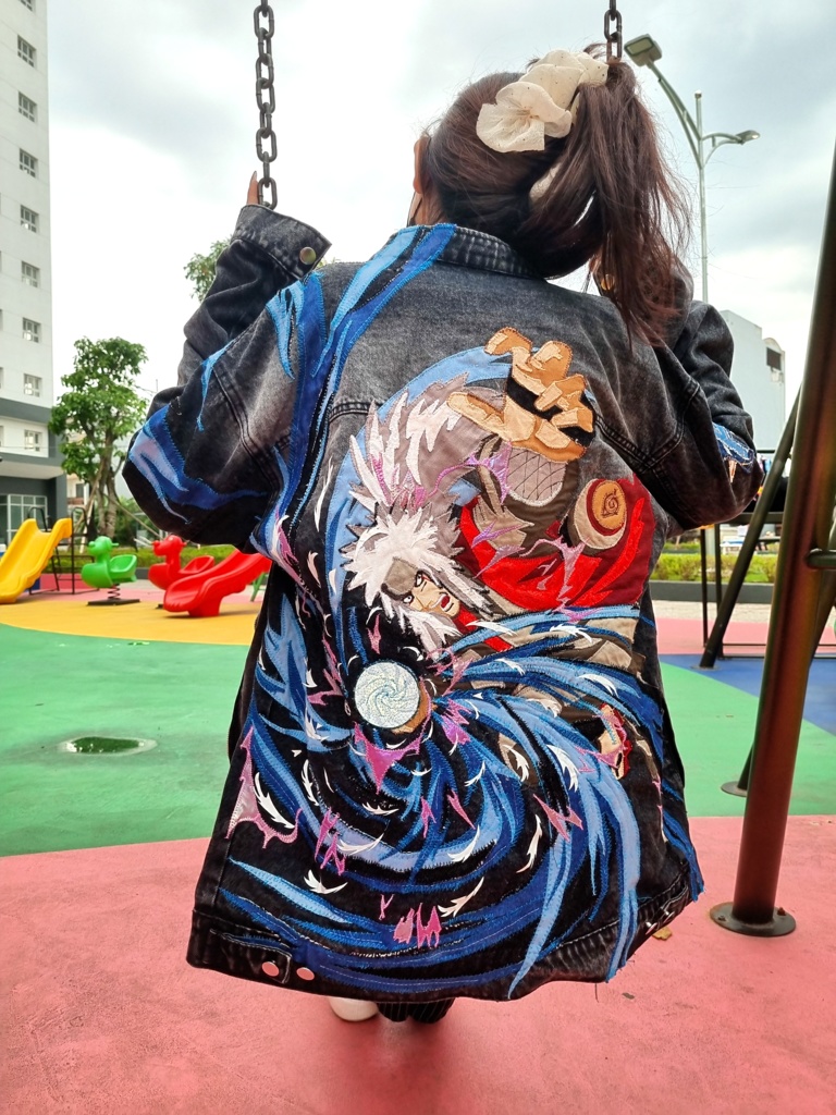 自来也トリビュートジャケット|伝説の師へのオマージュ・ハンドメイドカスタムアウター