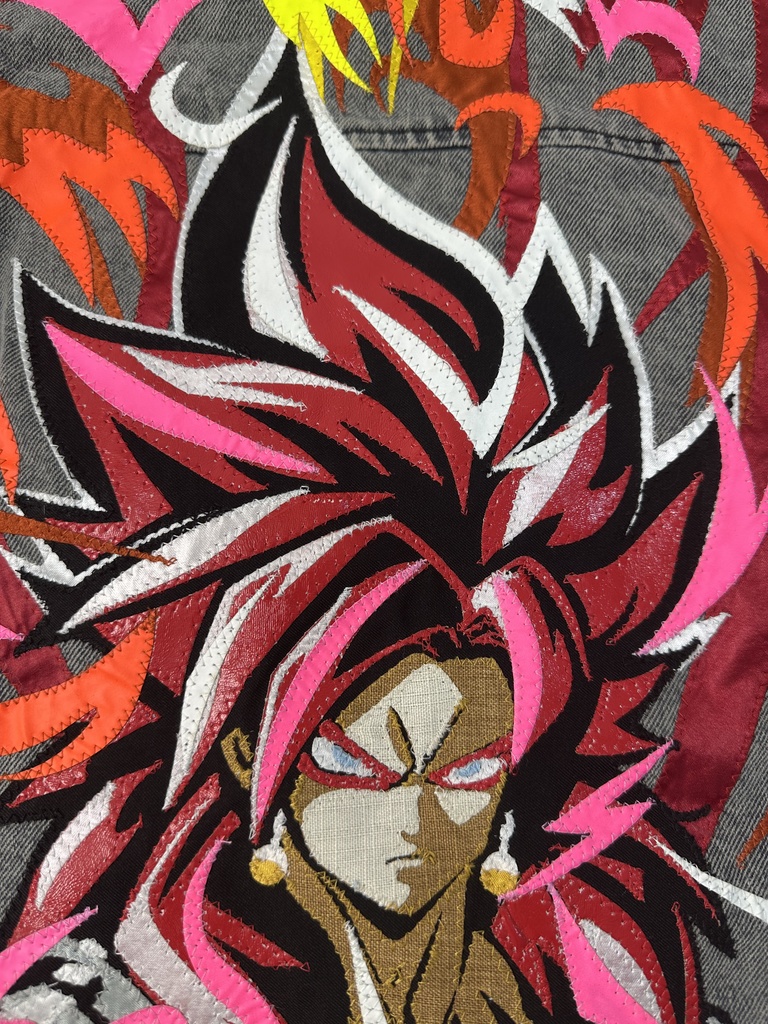 超サイヤ人4 孫悟空ジャケット|原始の力を解放するハンドメイドアウター