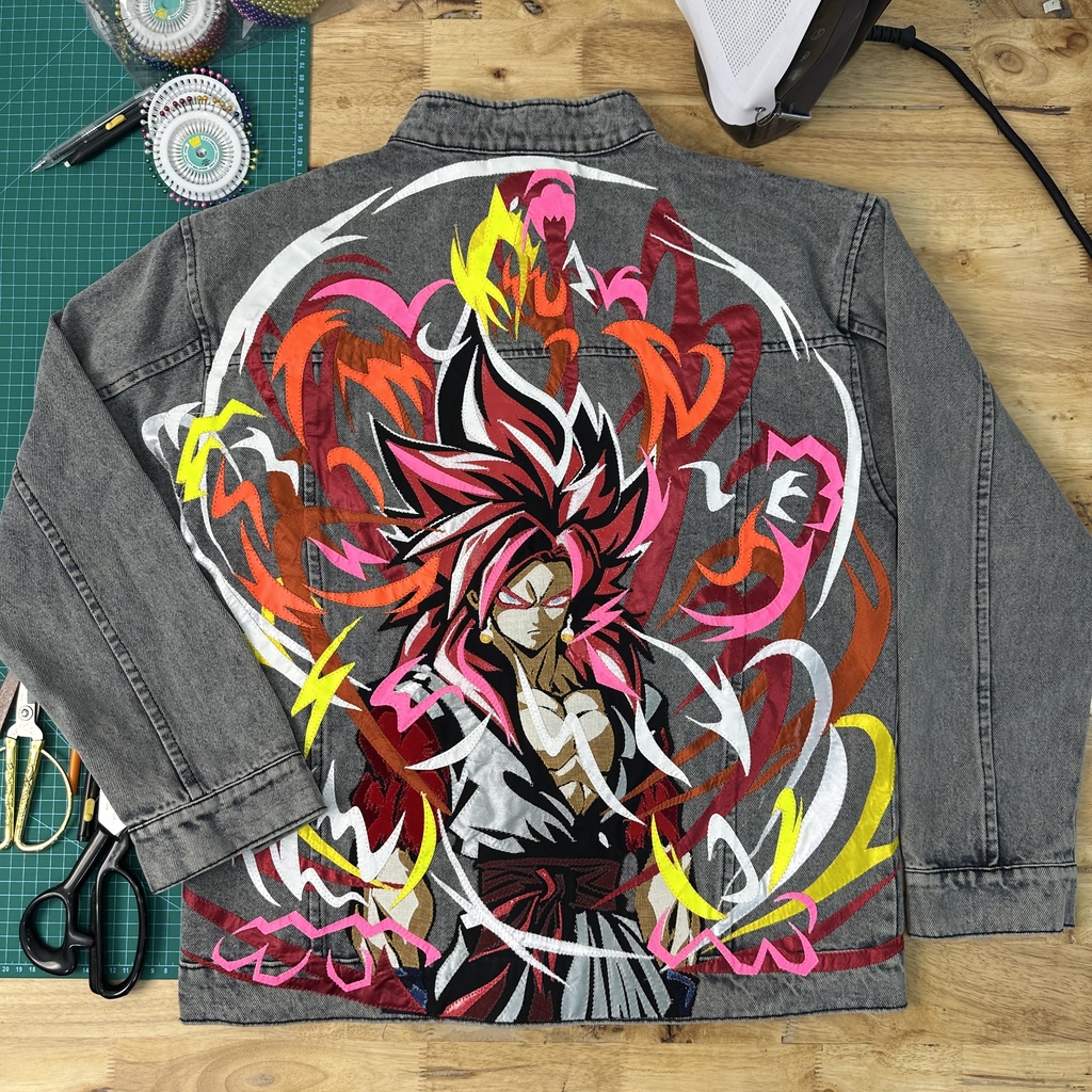 超サイヤ人4 孫悟空ジャケット｜原始の力を解放するハンドメイドアウター