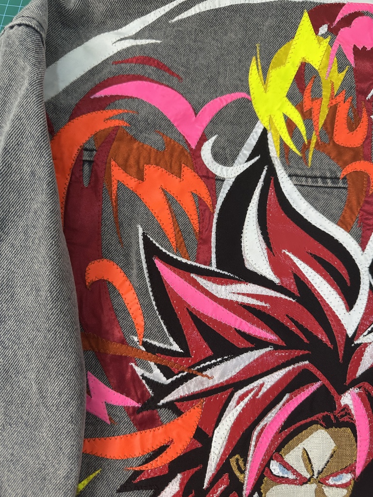 超サイヤ人4 孫悟空ジャケット|原始の力を解放するハンドメイドアウター