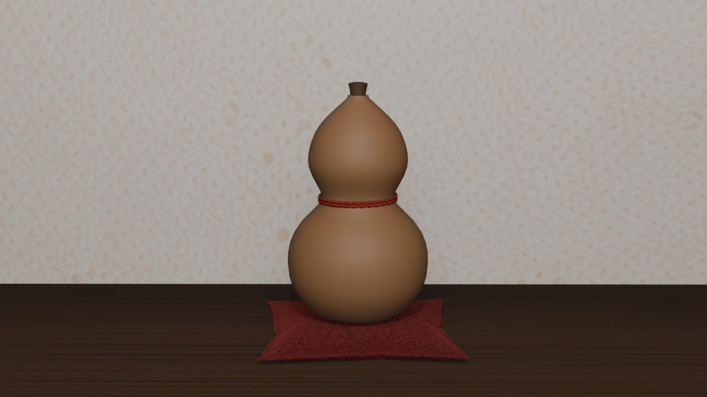 【3Dモデル】瓢箪 Gourd
