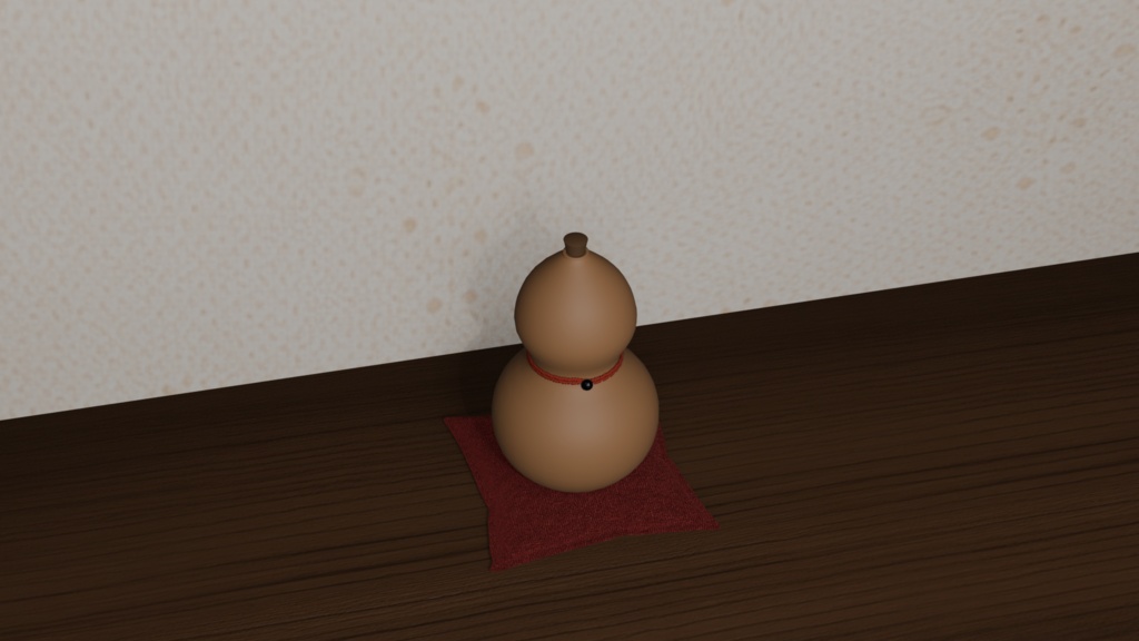【3Dモデル】瓢箪　Gourd