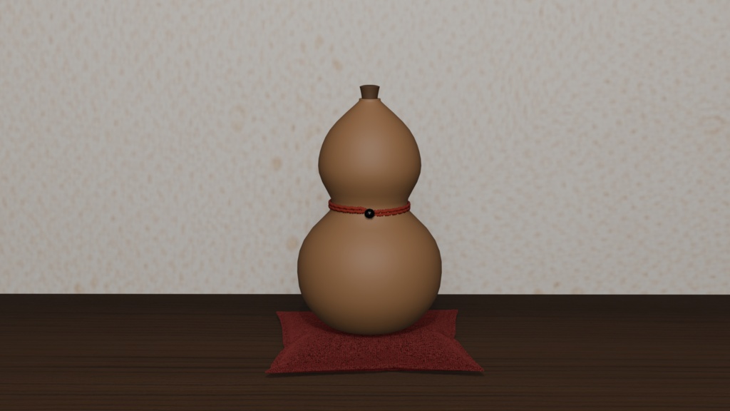 【3Dモデル】瓢箪 Gourd