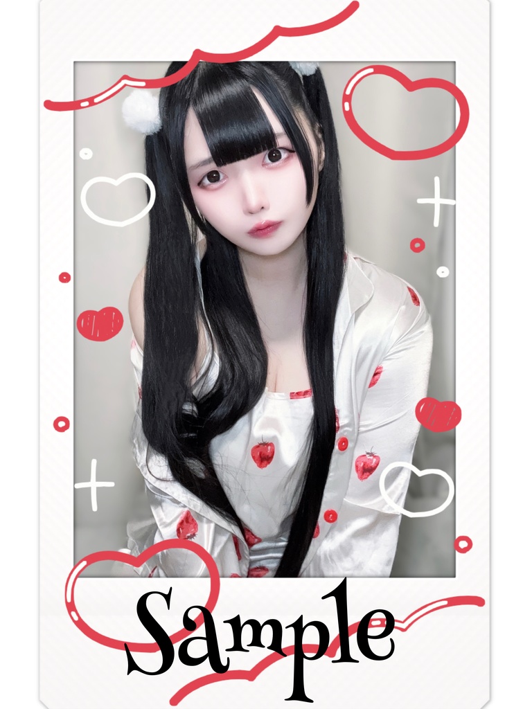 🍓パジャマお絵描きチェキ