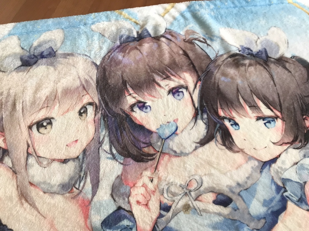 ブランケット「白い恋人達」