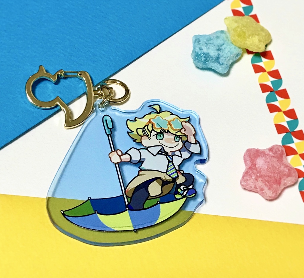 創作アクキー/梅雨が明けたら