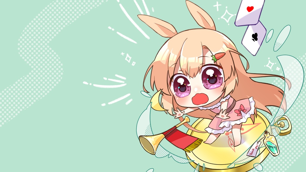 とまるデフォルメ壁紙セット