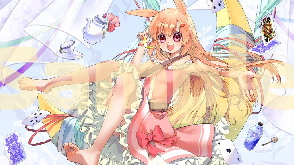 とまるイラスト壁紙セット