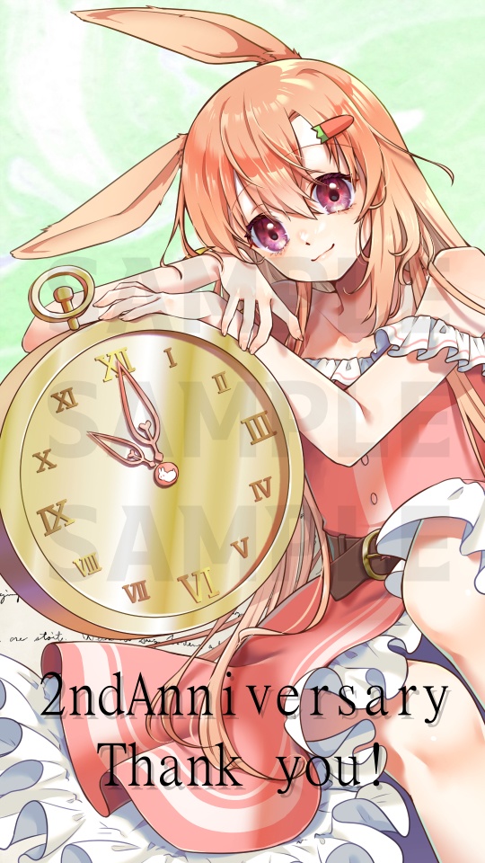 とまる2周年記念スマホ壁紙セット