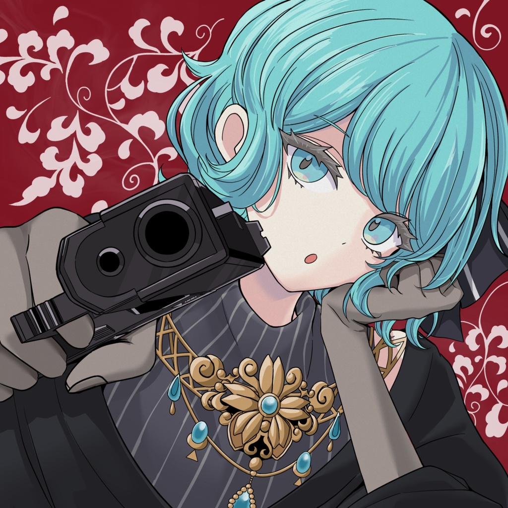 【受注生産】「CHERRY EYES」缶バッジ