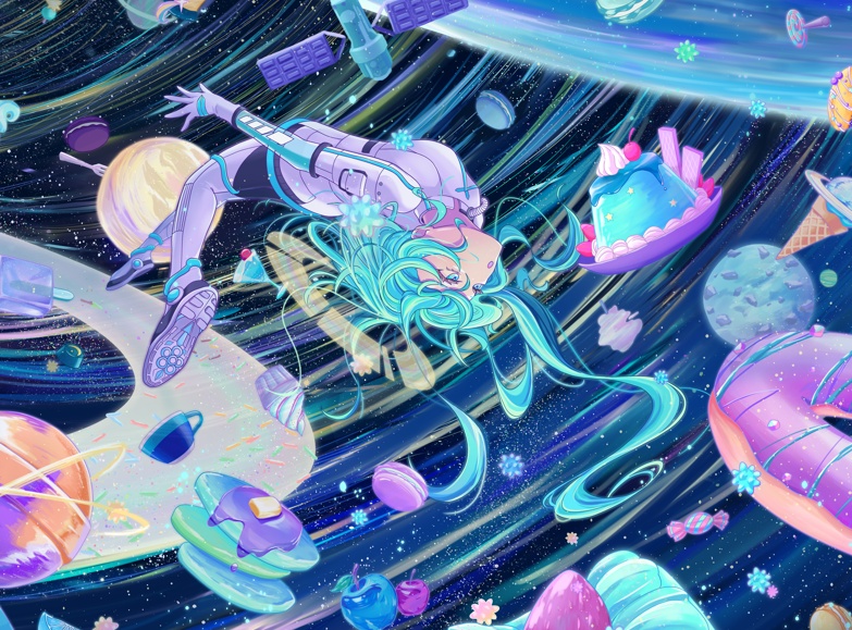 「おいしい宇宙」ポストカード