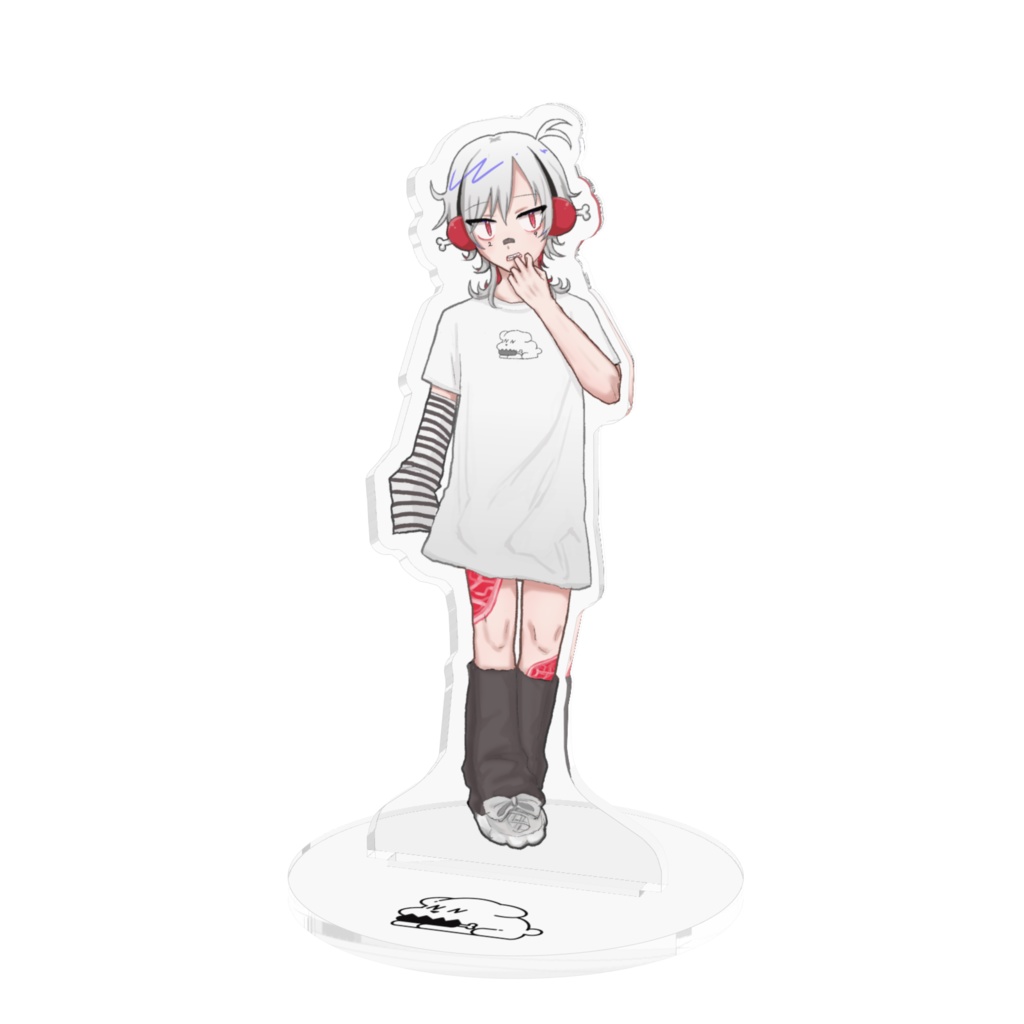 肉塊ニルのアクリルフィギュア