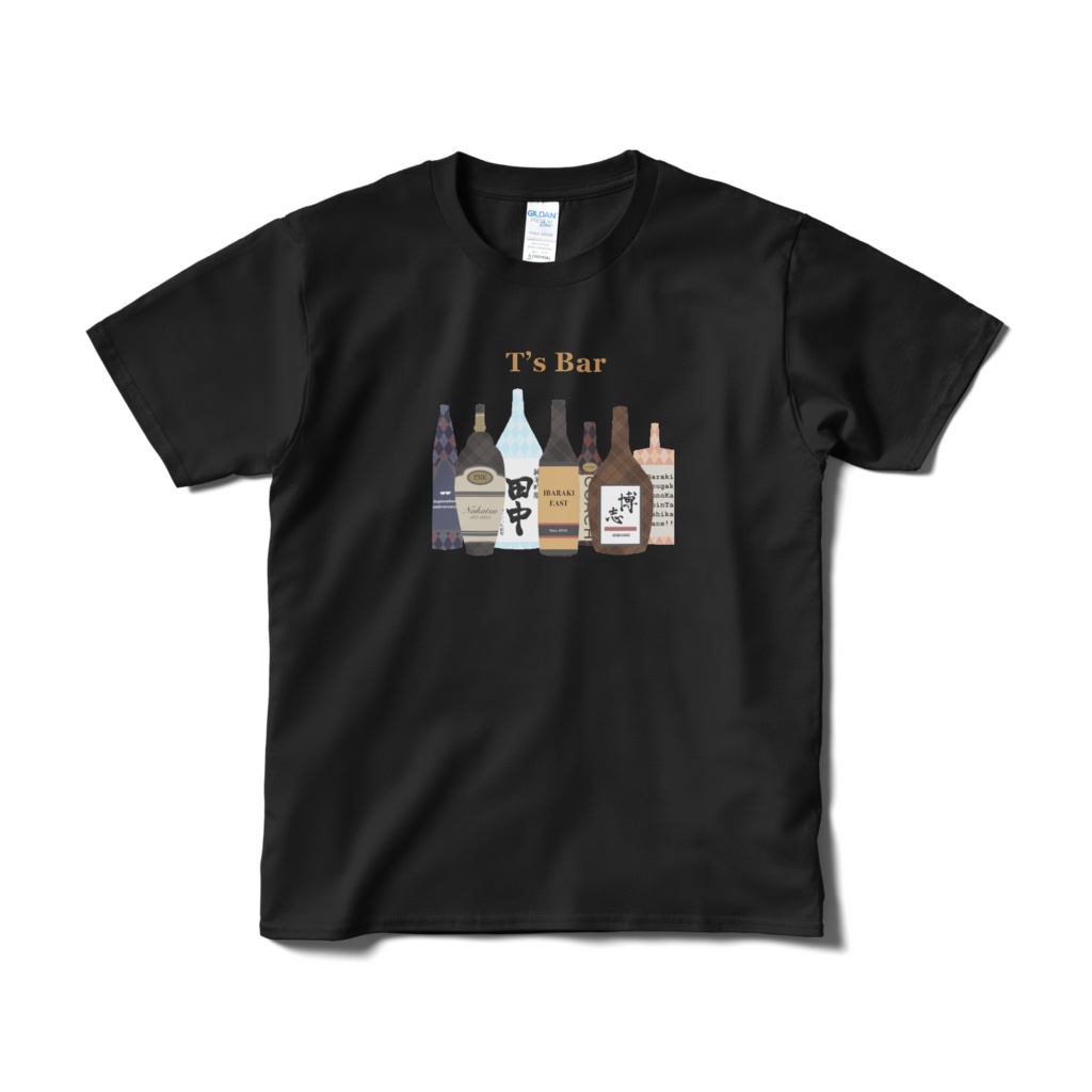 T’s Bar オリジナルTシャツ(黒)