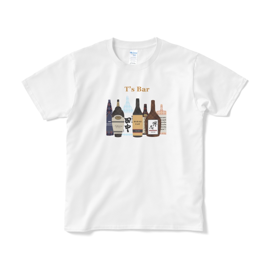 T’s Bar オリジナルTシャツ(白)