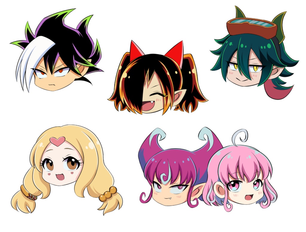 ステッカー5種1セット