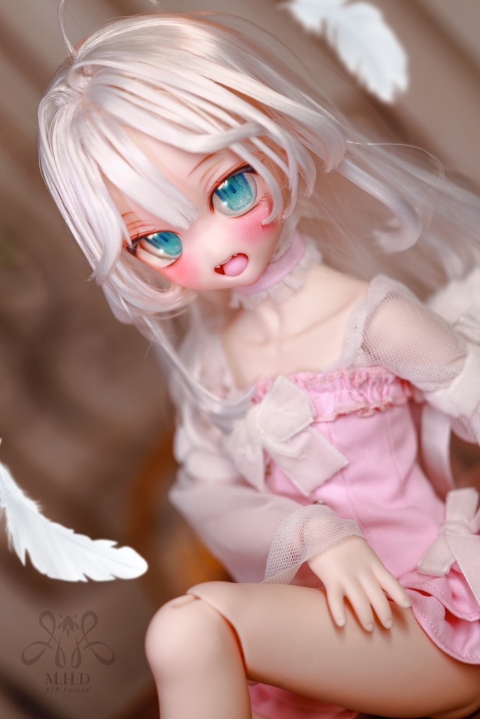 【Lomowu】DDH-10 SW肌 カスタムヘッド+レジンアイ MDD