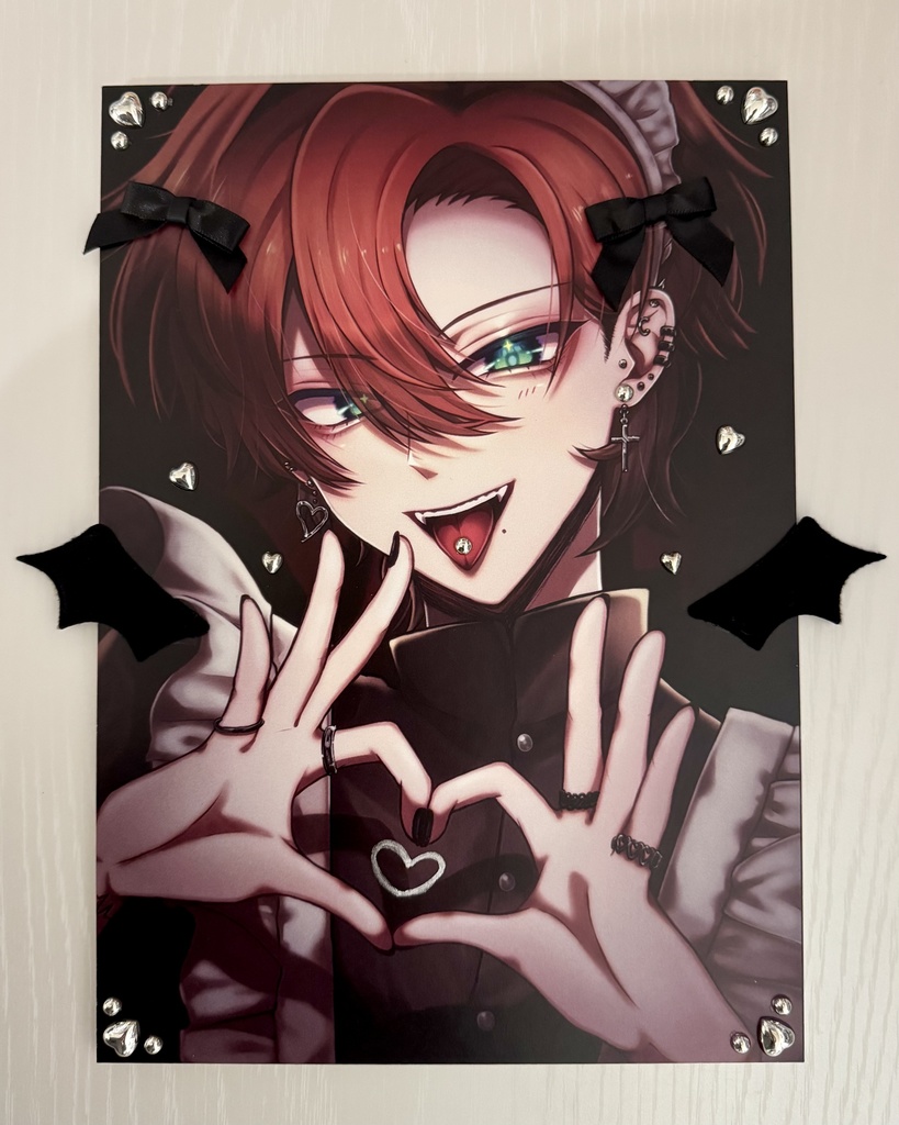 複製画(B5パネル)-｢RED｣