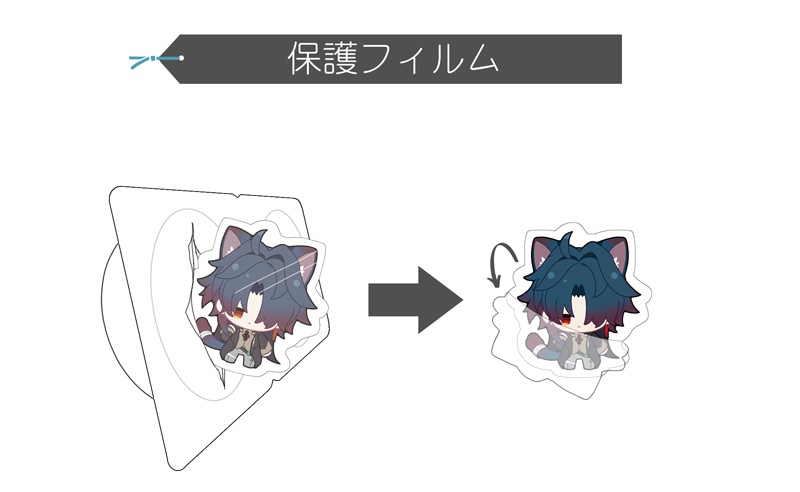 崩壊:スターレイル 錠剤アクリル(ピース)