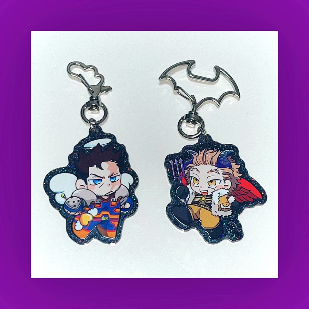 炎ホ　ハロウィンアクキー🎃