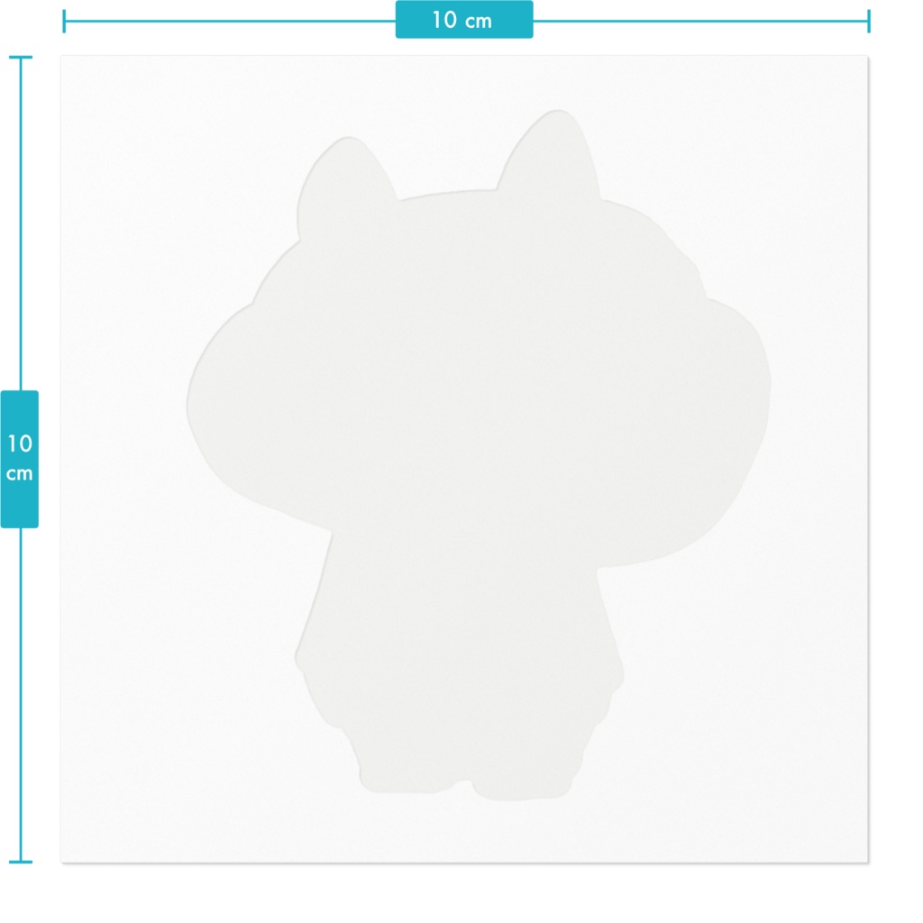 ぬいねこさんステッカー/妹