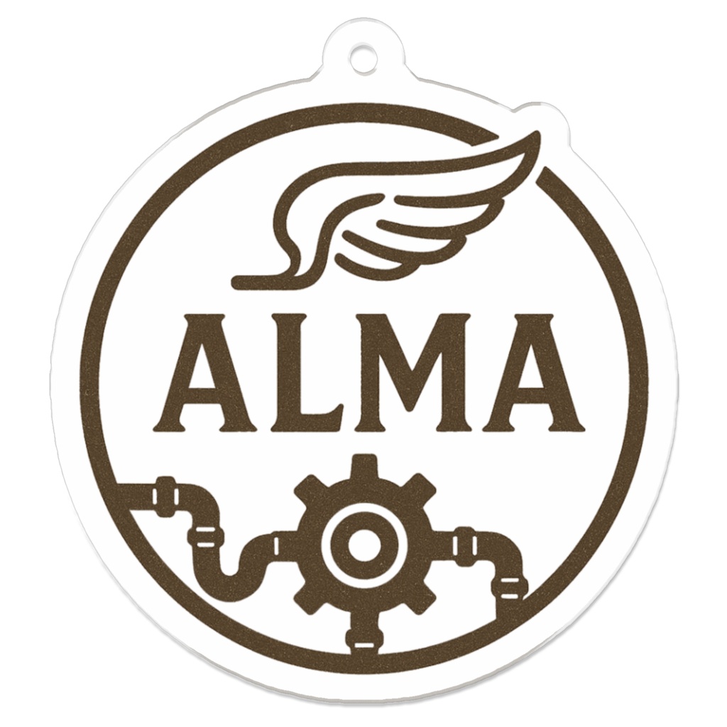 ALMA公式エンブレムタグ（アクリルキーホルダー）