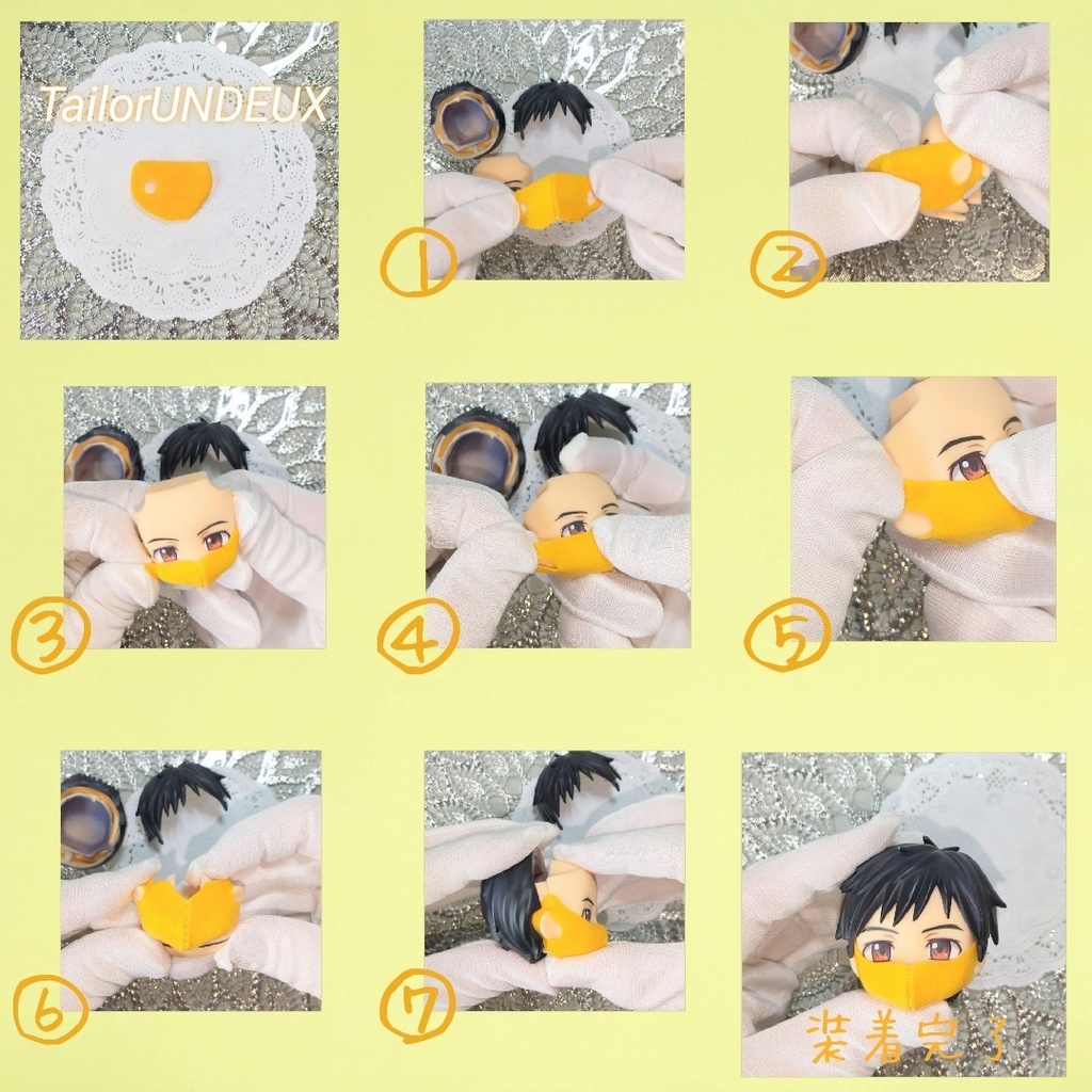 🆕ねんどろいどヘッド用 マスク