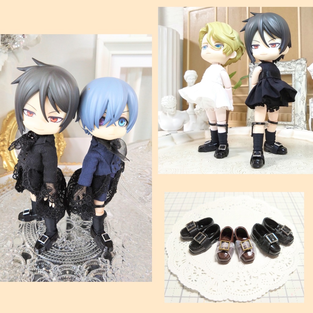 🖤ドレスシューズ(オビツ製作所シューズ使用)