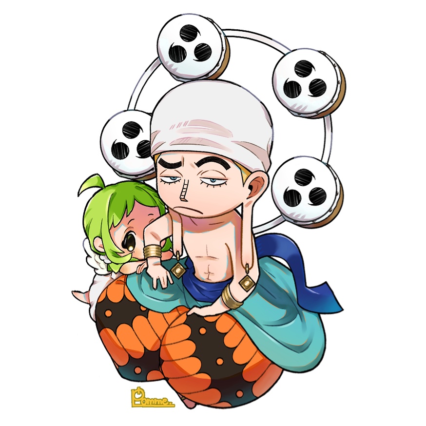 エネル＆🌸アクスタ