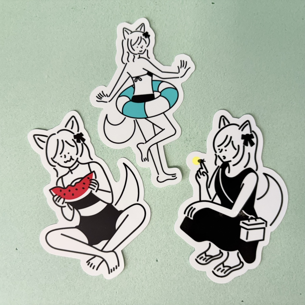 【New】ゆるつまステッカー