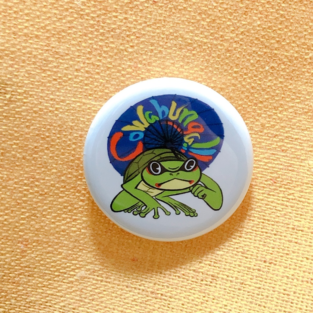 Cowabunga!!!缶バッジ