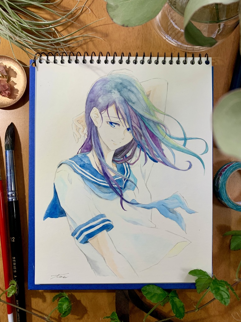 【F様専用】オリジナルイラスト原画