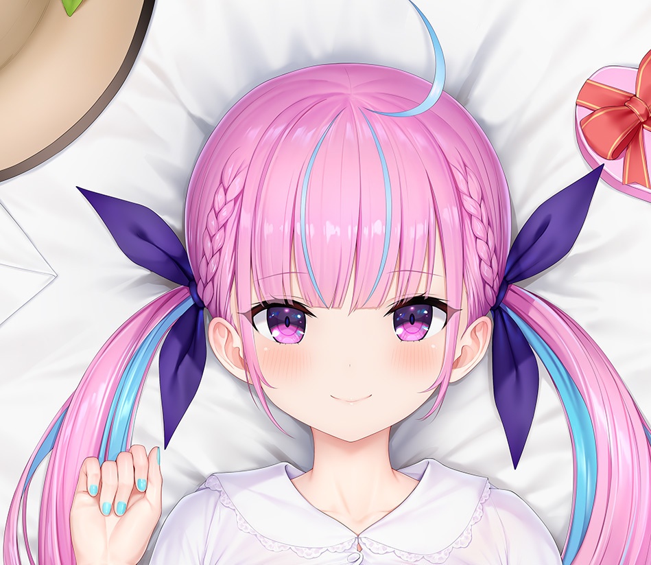 【非公式】【完全受注生産 ~2025.03.01】湊あくあ 抱き枕カバー 【あくあ色~ 「アイドル」から「カノジョ」へ ~】Ver.