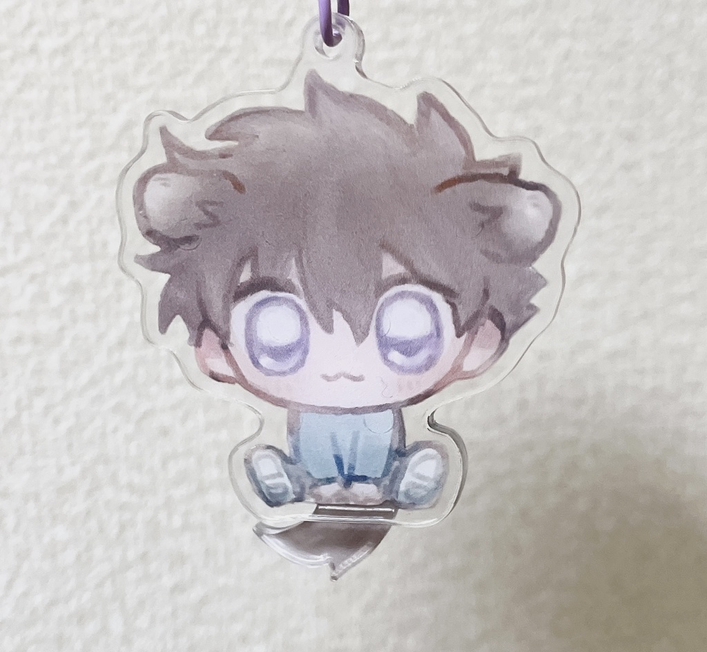 しっぽアクキー