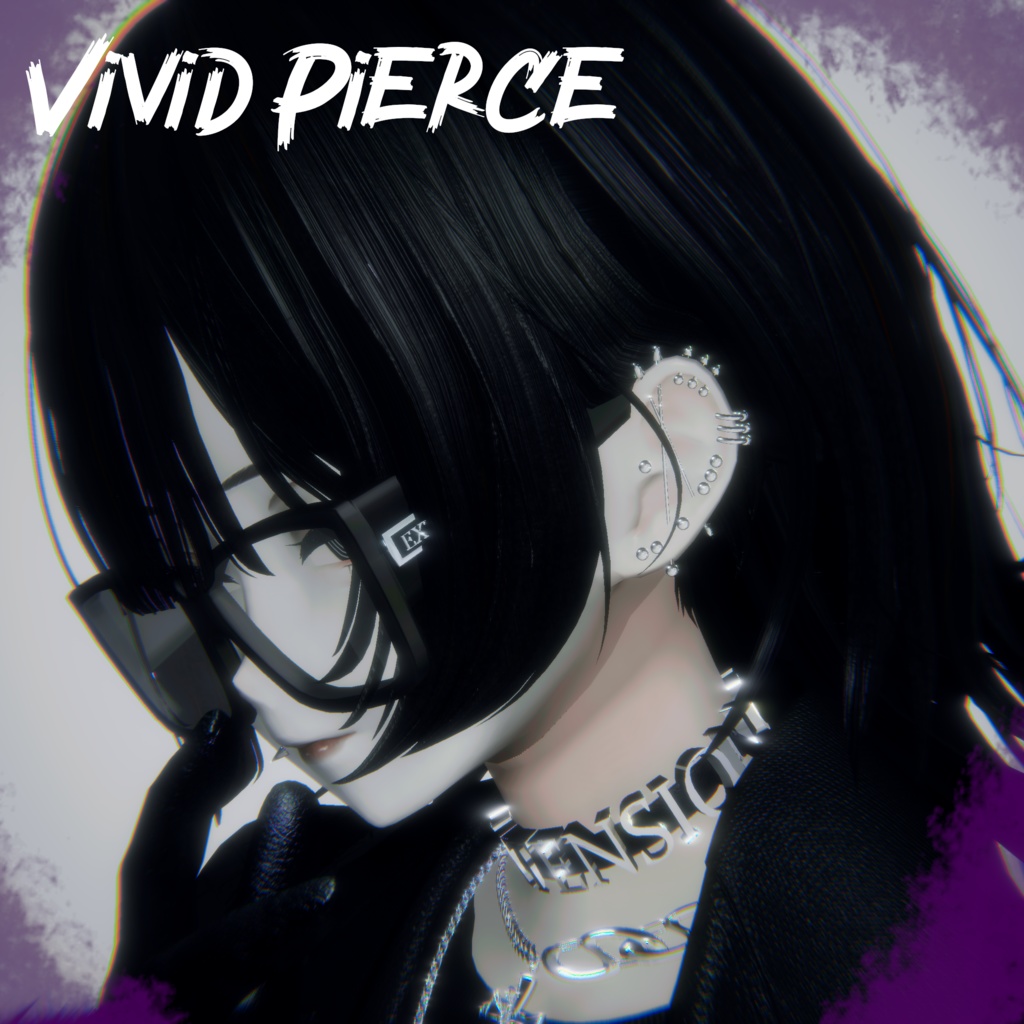 【5アバター対応】~Vivid Pierce~ 