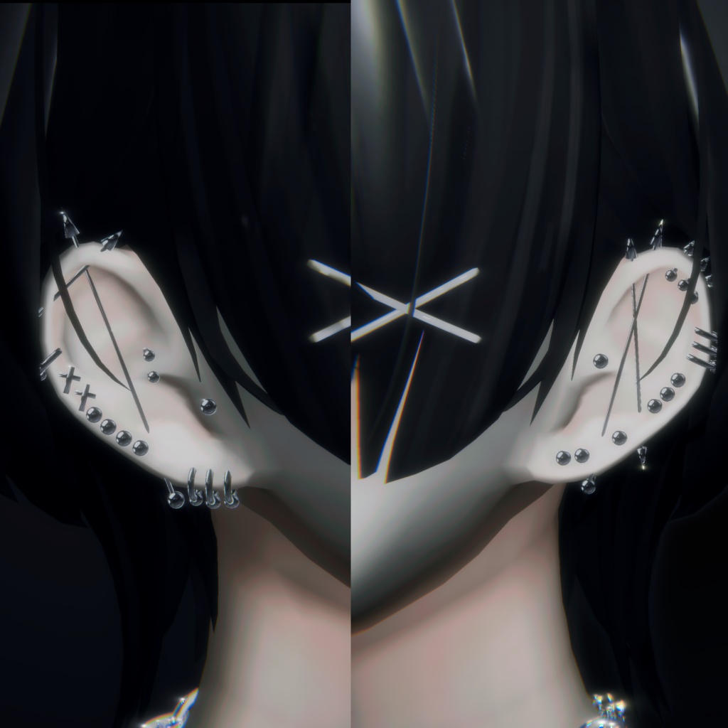 【11アバター対応】~Vivid Pierce~