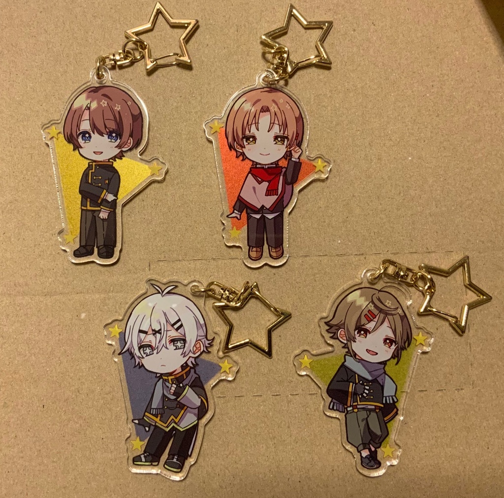 アクリルキーホルダー『冬の大三角』