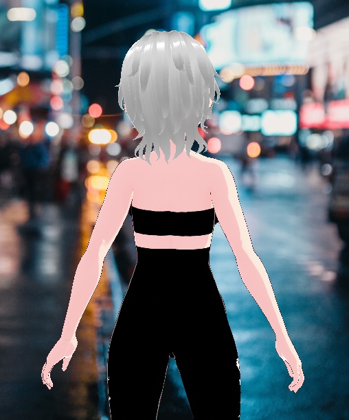 Strapless Black Lace Bra