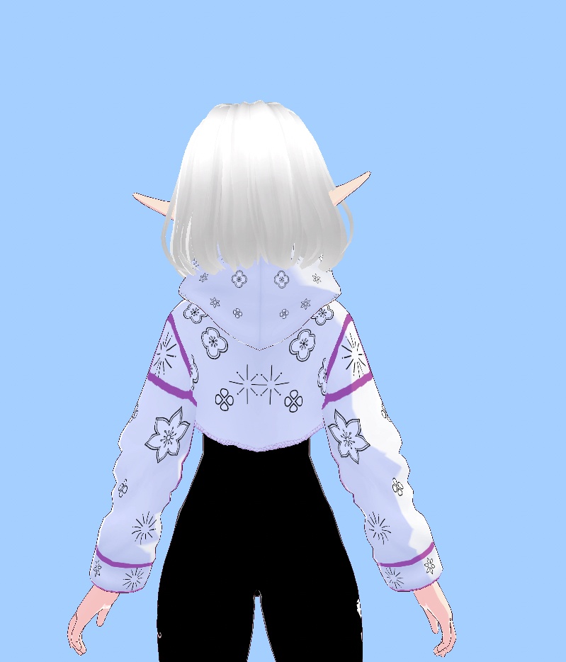 Scattered Flowers Hoodie