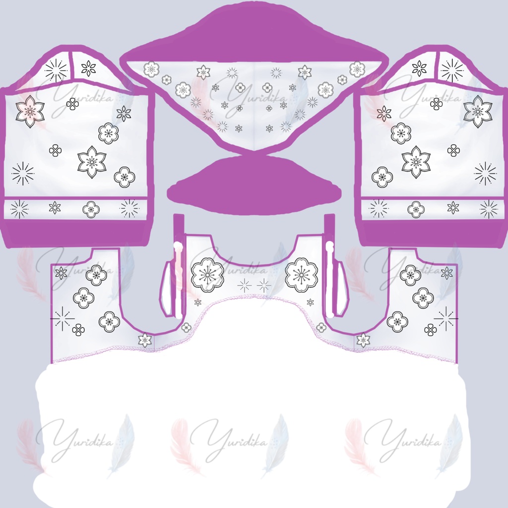 Scattered Flowers Hoodie