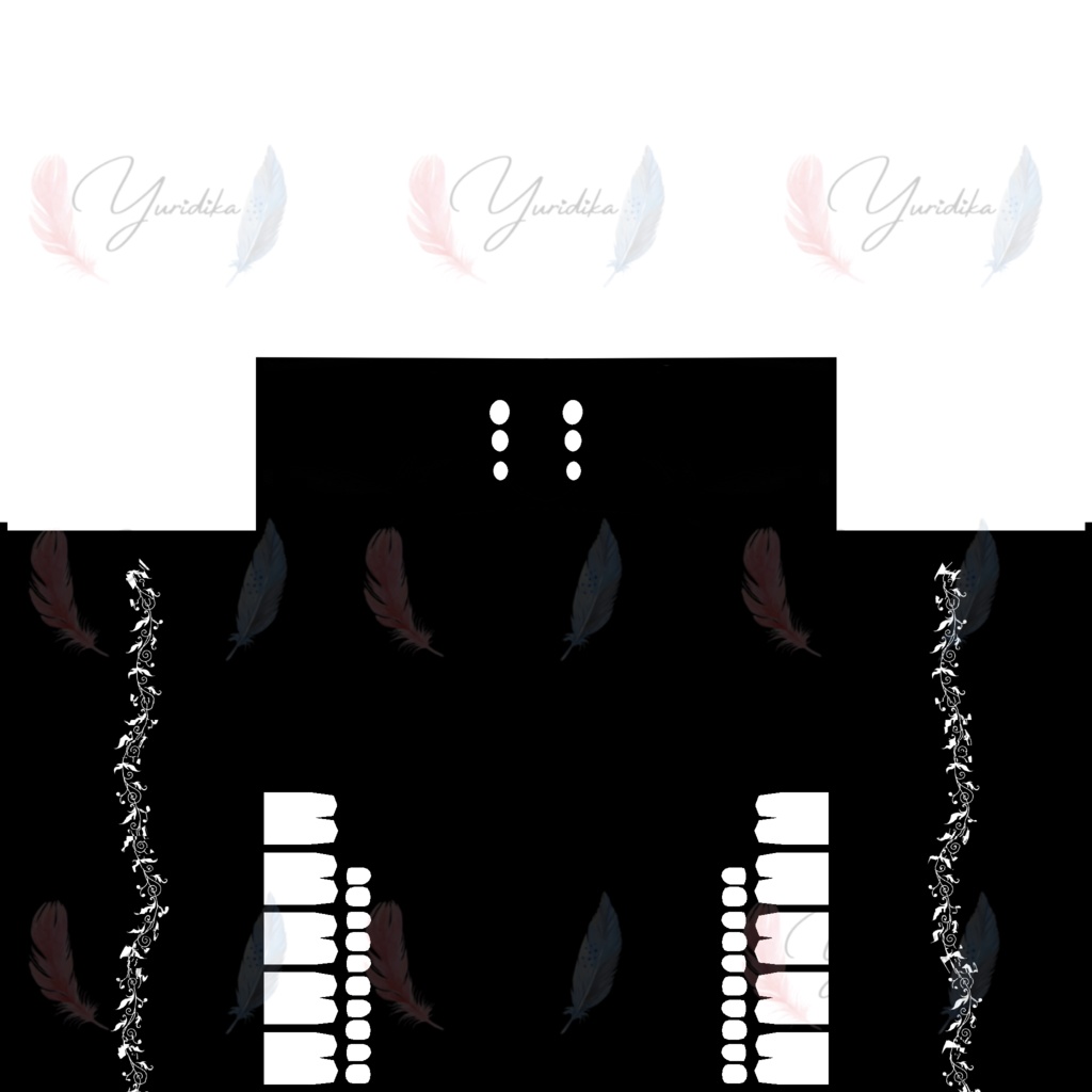 Legging With Floral Sides Design