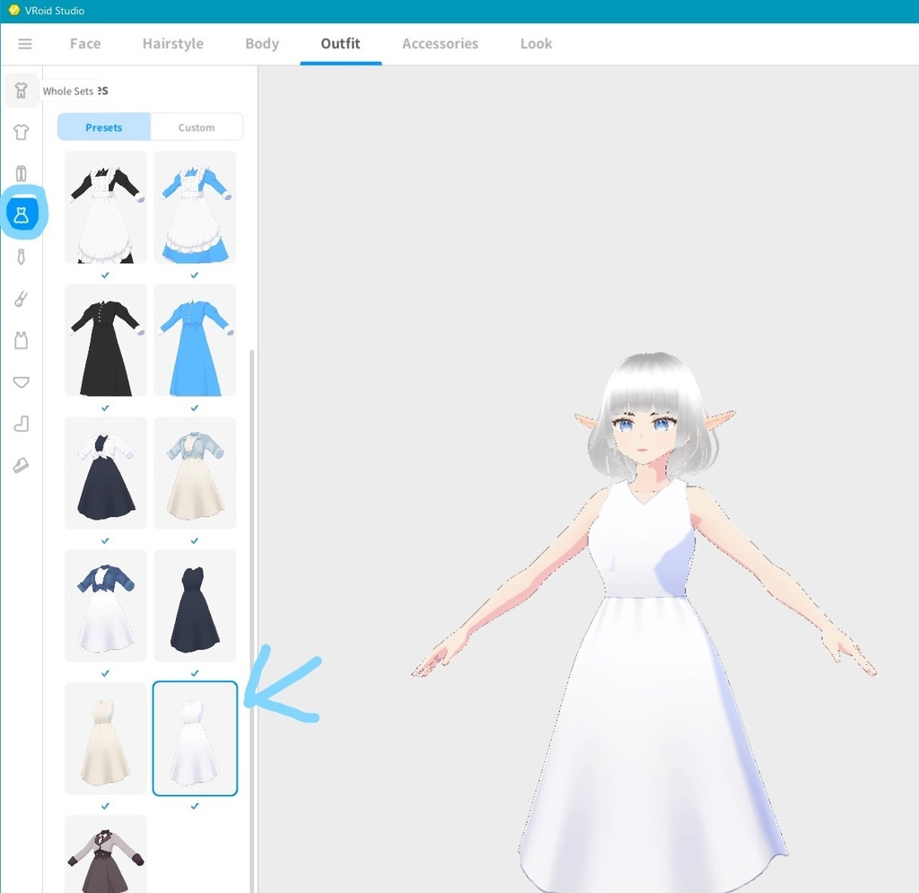 Blue-Navy Accent Dresses