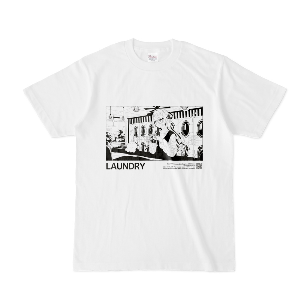 🆕【受注注文】ランドリーなしんぷるTシャツ（2種）