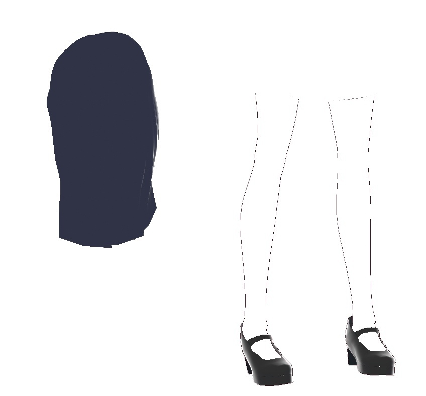 【無料】ファンタジーシスター服【VRoid Texture】