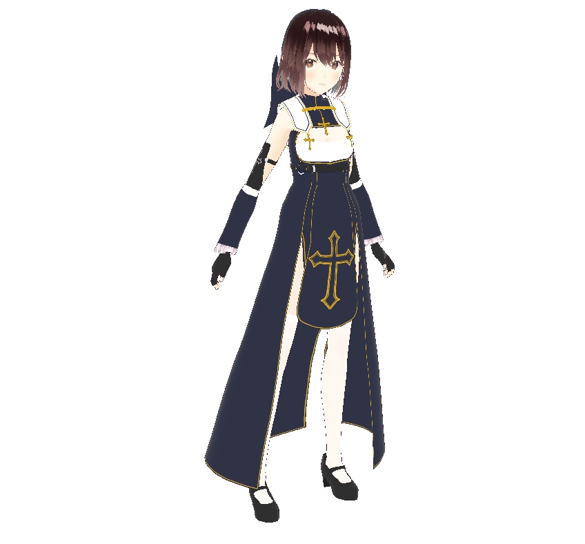 【無料】ファンタジーシスター服【VRoid Texture】