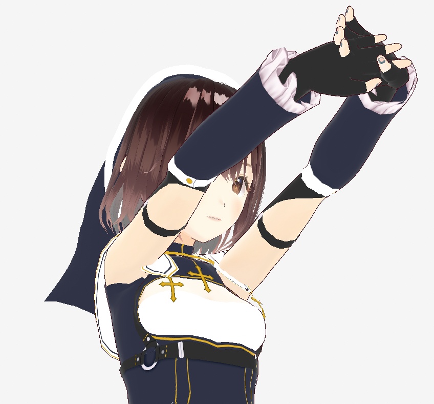 【無料】ファンタジーシスター服【VRoid Texture】